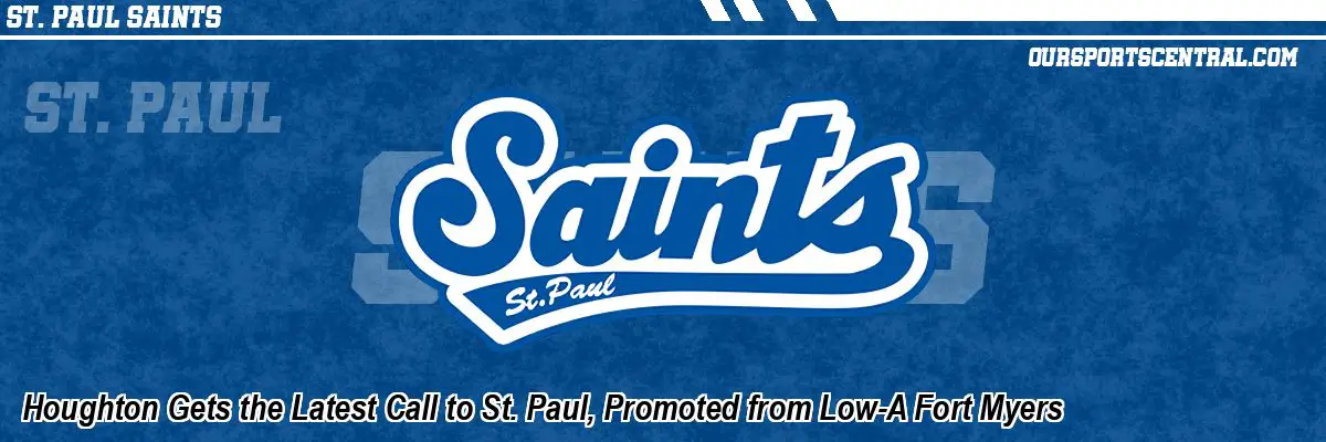 Houghton Gets the Latest Call to St. Paul, Promoted from Low-A Fort Myers