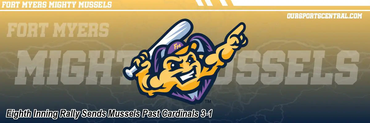 Eighth Inning Rally Sends Mussels Past Cardinals 3-1