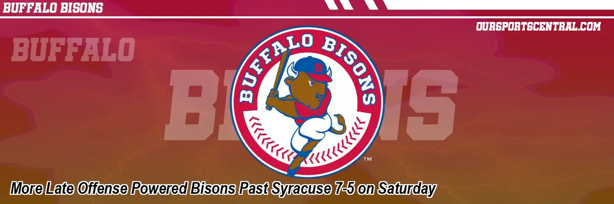 More Late Offense Powered Bisons Past Syracuse 7-5 on Saturday