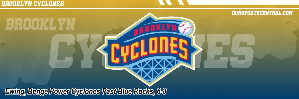 Ewing, Benge Power Cyclones Past Blue Rocks, 6-3
