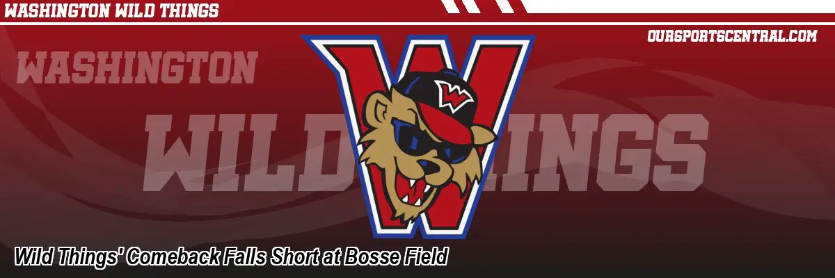 Wild Things' Comeback Falls Short at Bosse Field