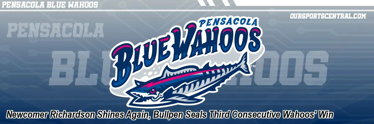 Newcomer Richardson Shines Again, Bullpen Seals Third Consecutive Wahoos' Win