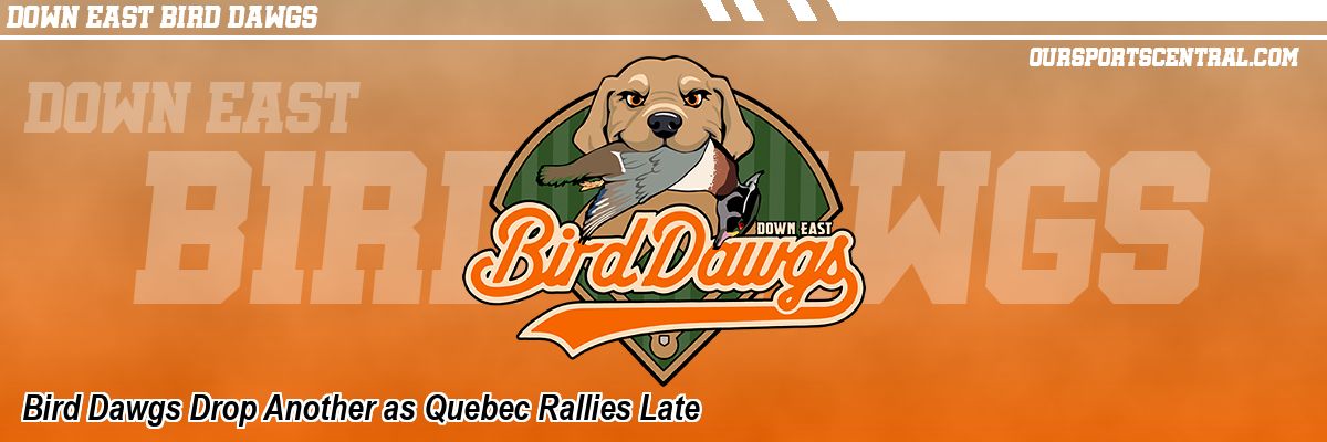 Bird Dawgs Drop Another as Quebec Rallies Late