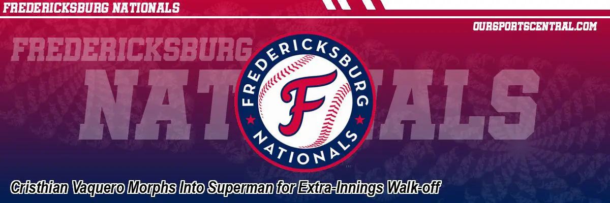 Cristhian Vaquero Morphs Into Superman for Extra-Innings Walk-off