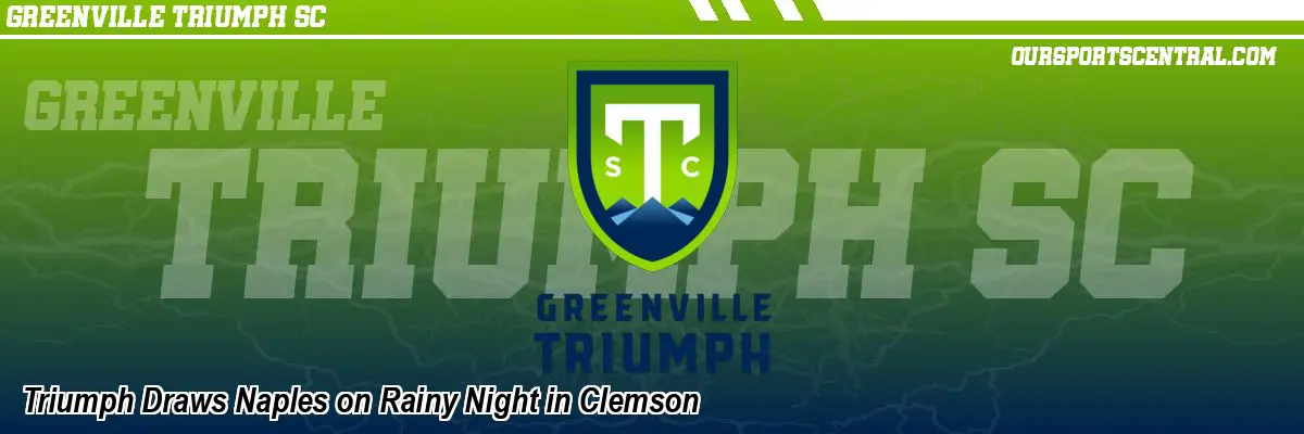 Triumph Draws Naples on Rainy Night in Clemson