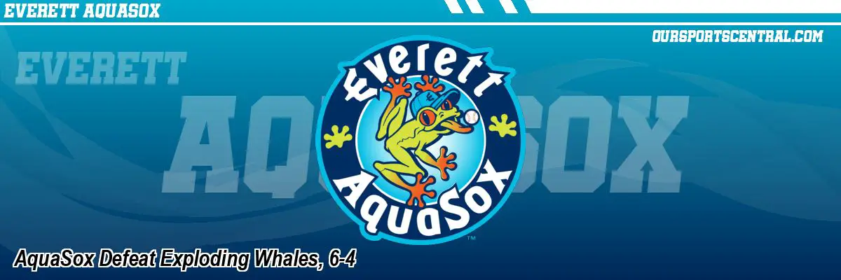 AquaSox Defeat Exploding Whales, 6-4