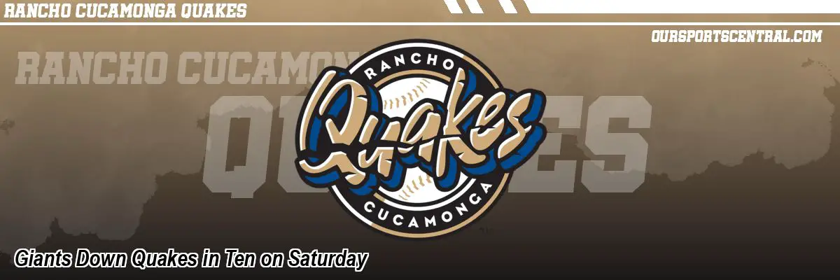 Giants Down Quakes in Ten on Saturday