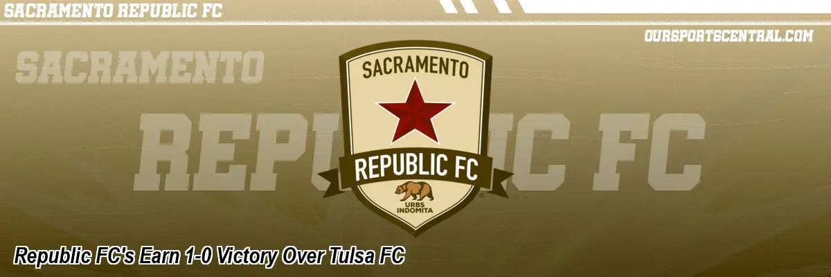 Republic FC's Earn 1-0 Victory Over Tulsa FC