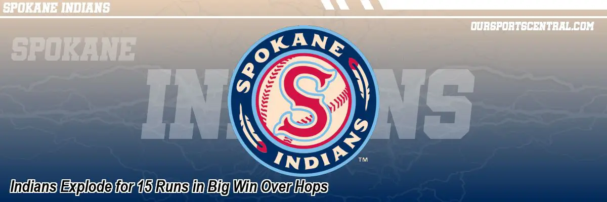 Indians Explode for 15 Runs in Big Win Over Hops