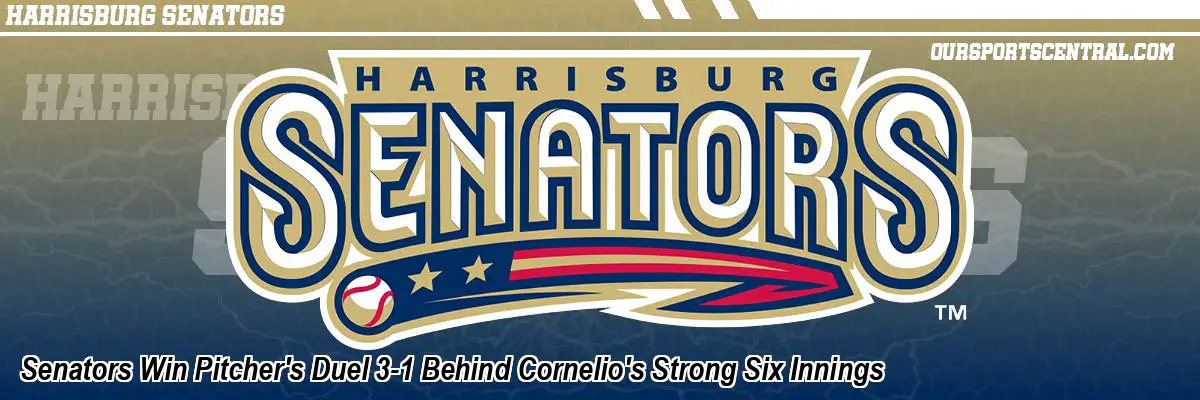 Senators Win Pitcher's Duel 3-1 Behind Cornelio's Strong Six Innings