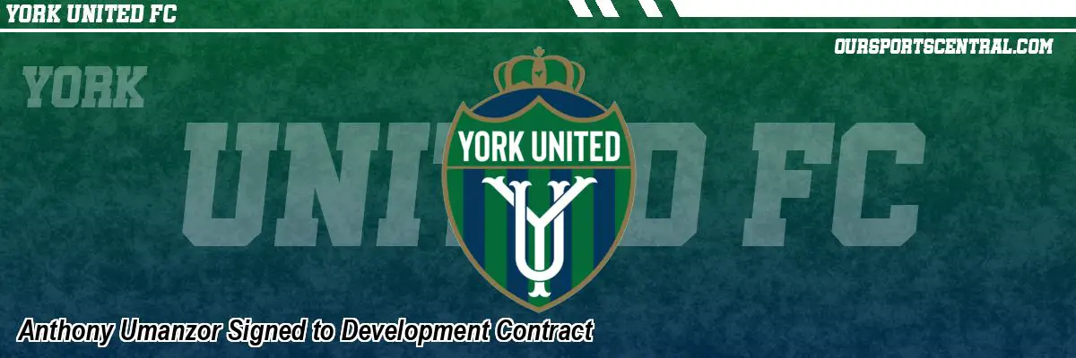 Anthony Umanzor Signed to Development Contract