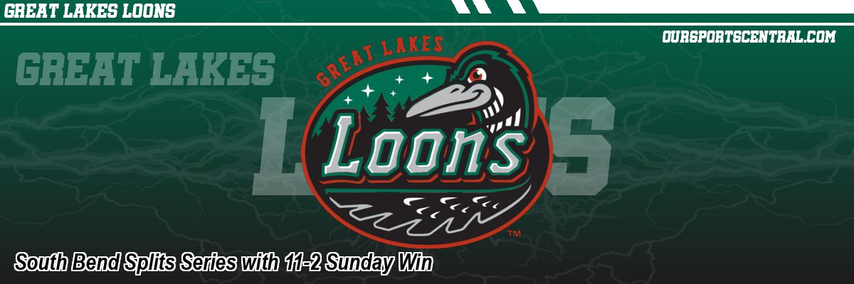 South Bend Splits Series with 11-2 Sunday Win