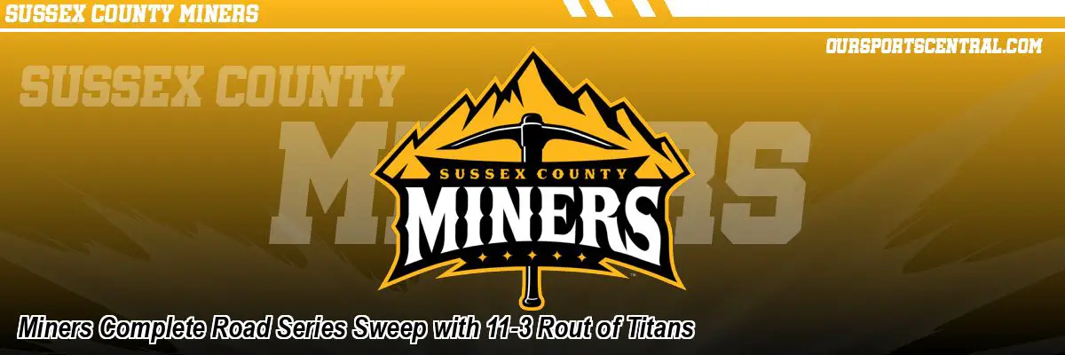 Miners Complete Road Series Sweep with 11-3 Rout of Titans
