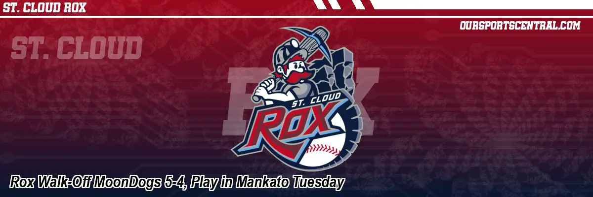 Rox Walk-Off MoonDogs 5-4, Play in Mankato Tuesday