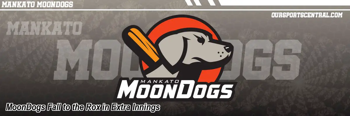 MoonDogs Fall to the Rox in Extra Innings