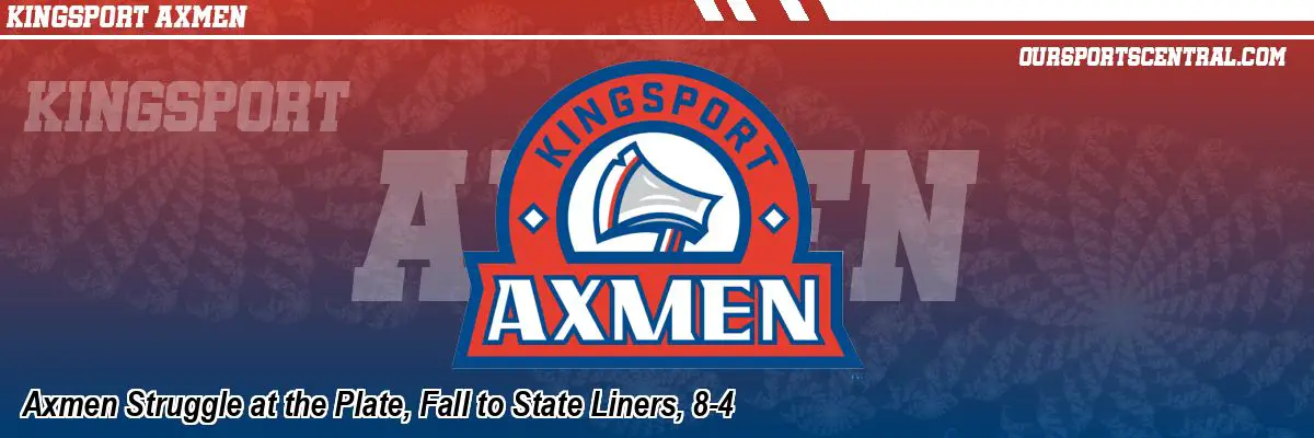 Axmen Struggle at the Plate, Fall to State Liners, 8-4