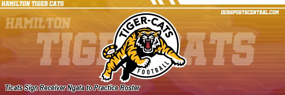 Ticats Sign Receiver Ngata to Practice Roster
