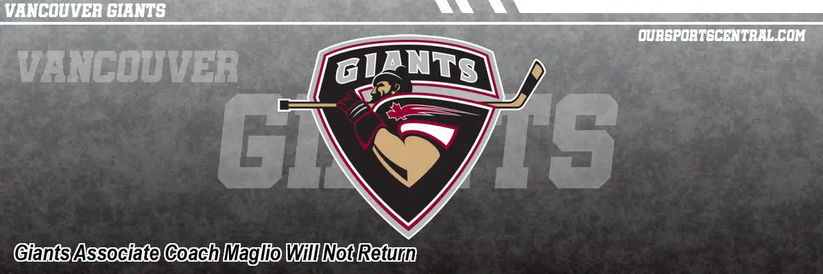 Giants Associate Coach Maglio Will Not Return