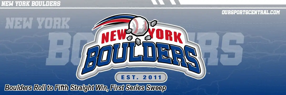 Boulders Roll to Fifth Straight Win, First Series Sweep