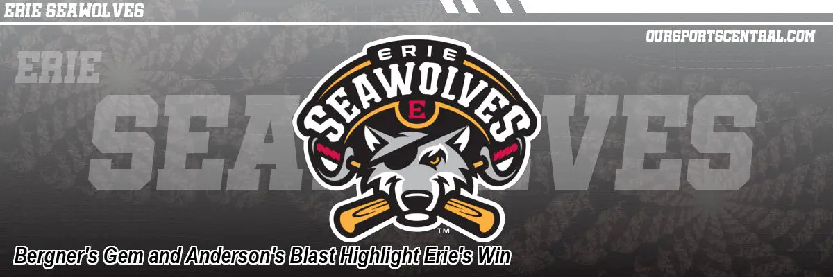 Bergner's Gem and Anderson's Blast Highlight Erie's Win