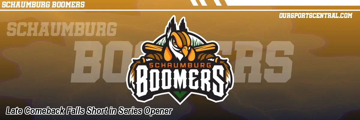 Late Comeback Falls Short in Series Opener