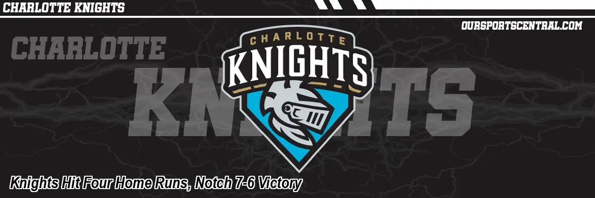 Knights Hit Four Home Runs, Notch 7-6 Victory
