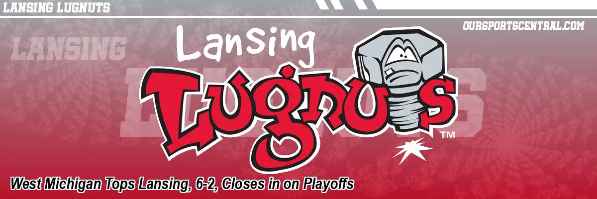 West Michigan Tops Lansing, 6-2, Closes in on Playoffs