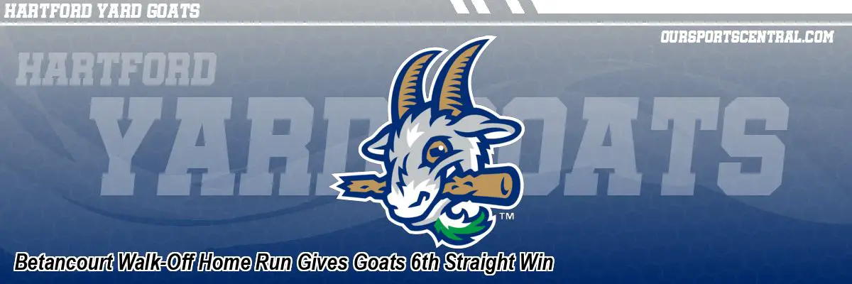 Betancourt Walk-Off Home Run Gives Goats 6th Straight Win