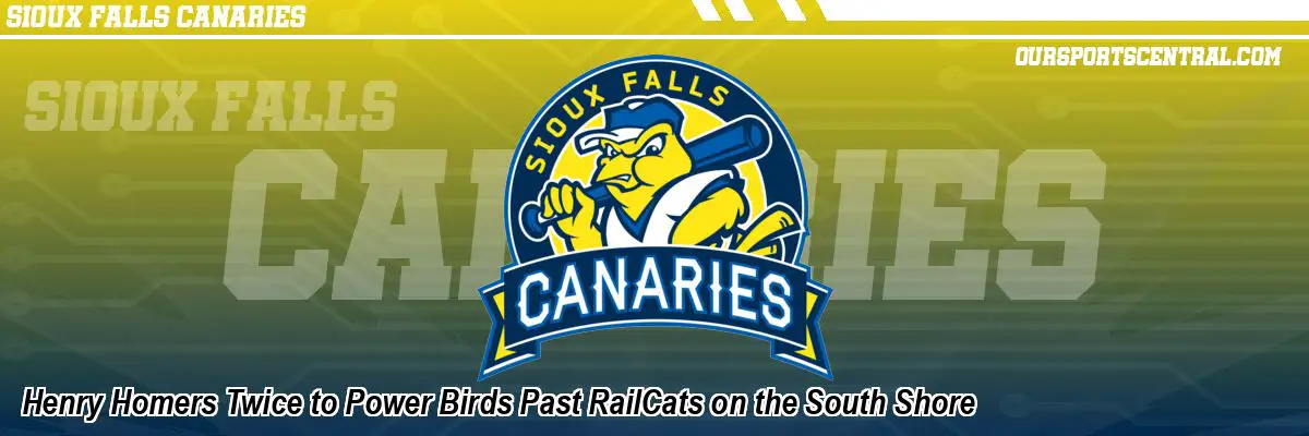 Henry Homers Twice to Power Birds Past RailCats on the South Shore