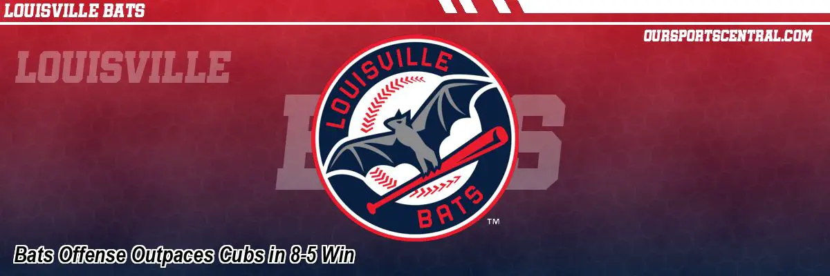 Bats Offense Outpaces Cubs in 8-5 Win