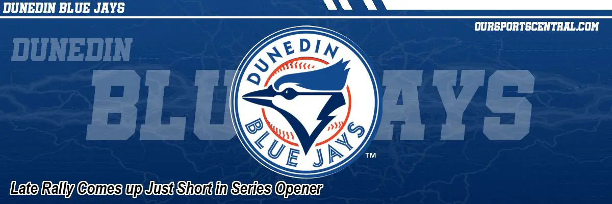 Late Rally Comes up Just Short in Series Opener