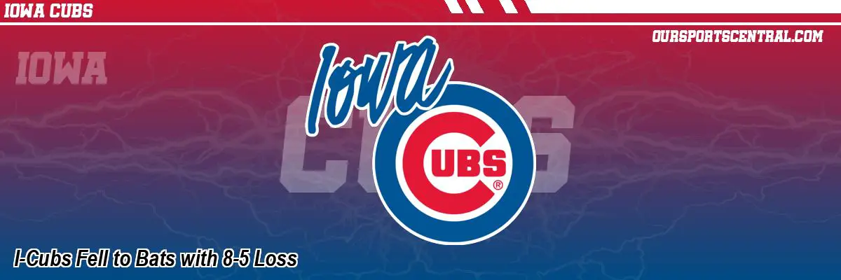 I-Cubs Fell to Bats with 8-5 Loss