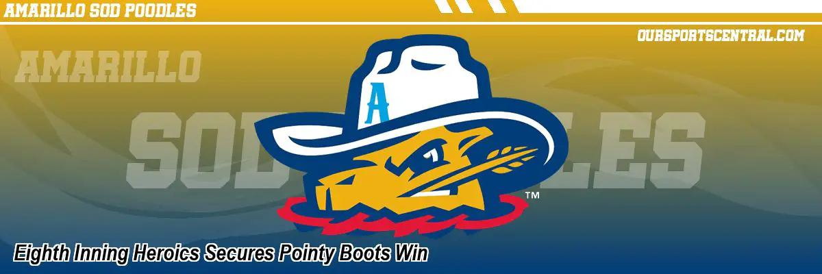 Eighth Inning Heroics Secures Pointy Boots Win