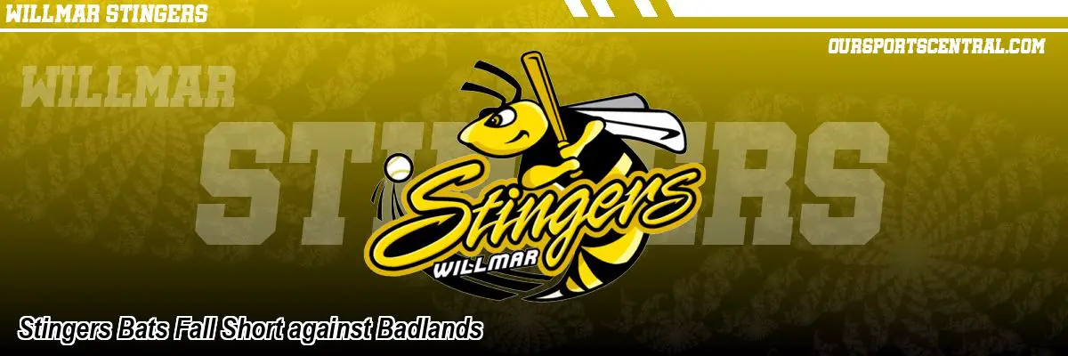 Stingers Bats Fall Short against Badlands