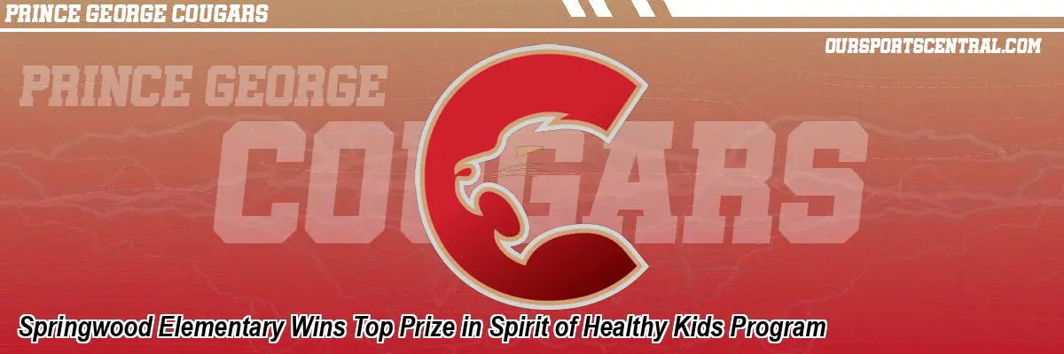 Springwood Elementary Wins Top Prize in Spirit of Healthy Kids Program