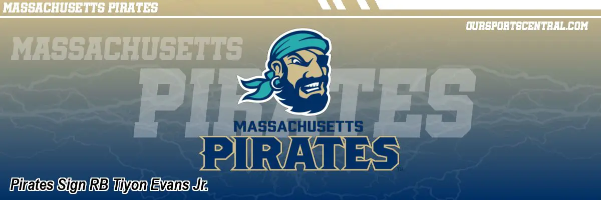 Pirates Sign RB Tiyon Evans Jr.