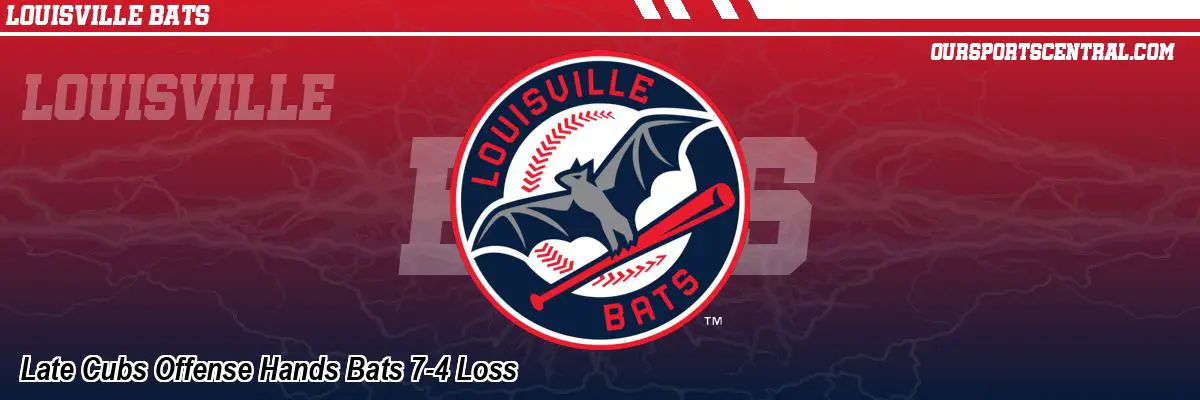 Late Cubs Offense Hands Bats 7-4 Loss