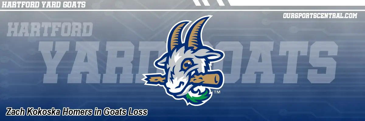 Zach Kokoska Homers in Goats Loss