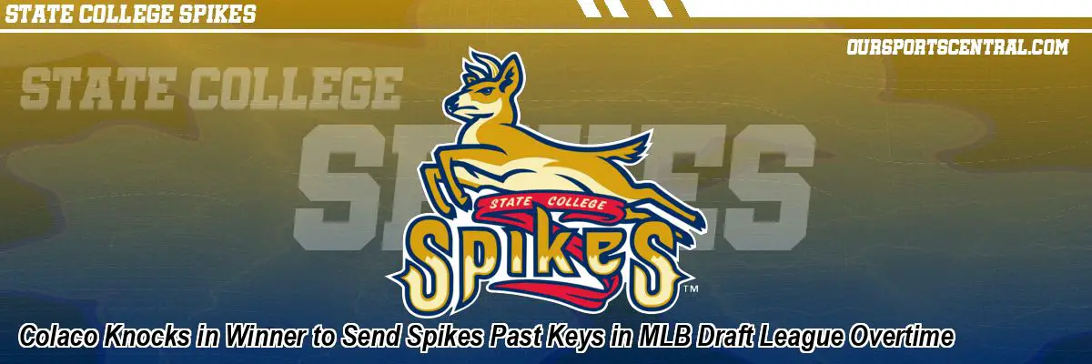 Colaco Knocks in Winner to Send Spikes Past Keys in MLB Draft League Overtime