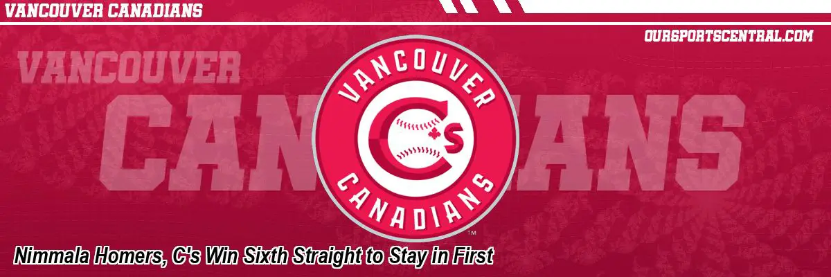 Nimmala Homers, C's Win Sixth Straight to Stay in First