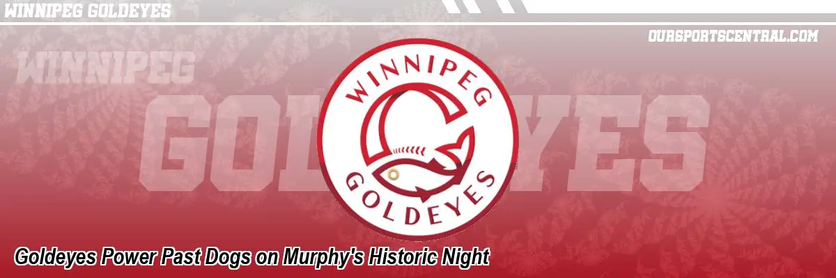 Goldeyes Power Past Dogs on Murphy's Historic Night