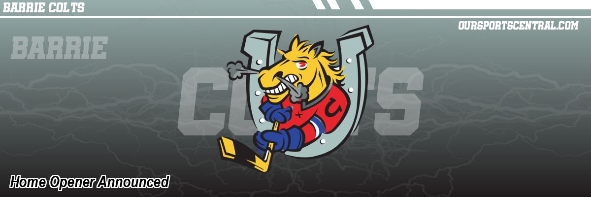 Home Opener Announced