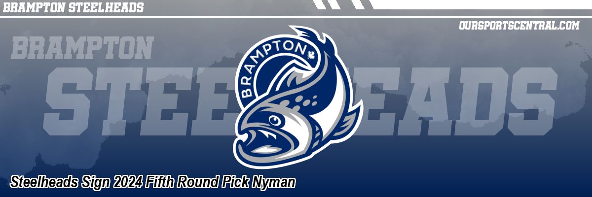 Steelheads Sign 2024 Fifth Round Pick Nyman