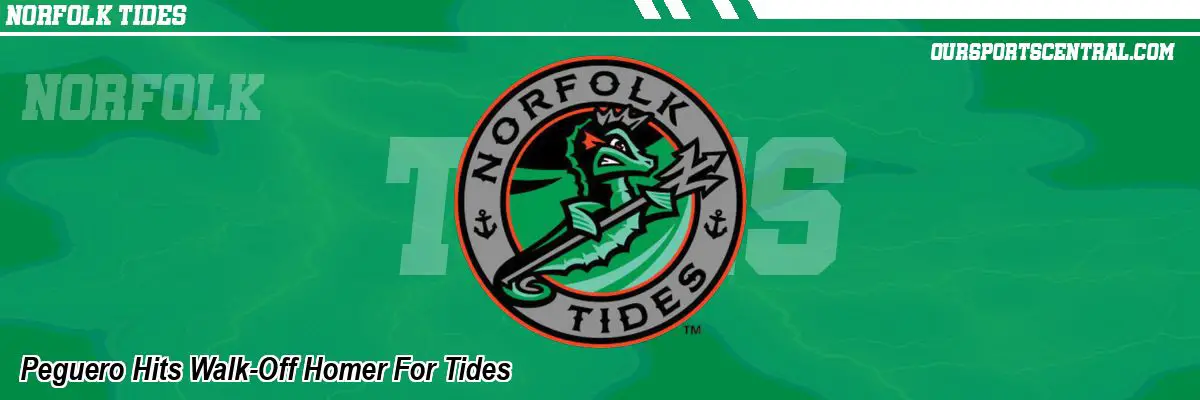 Peguero Hits Walk-Off Homer For Tides