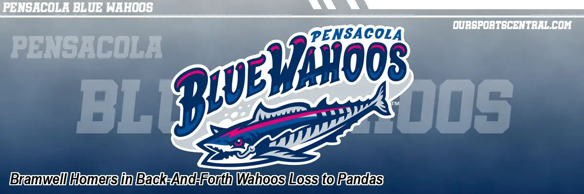 Bramwell Homers in Back-And-Forth Wahoos Loss to Pandas