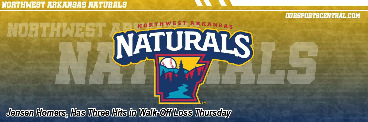 Jensen Homers, Has Three Hits in Walk-Off Loss Thursday