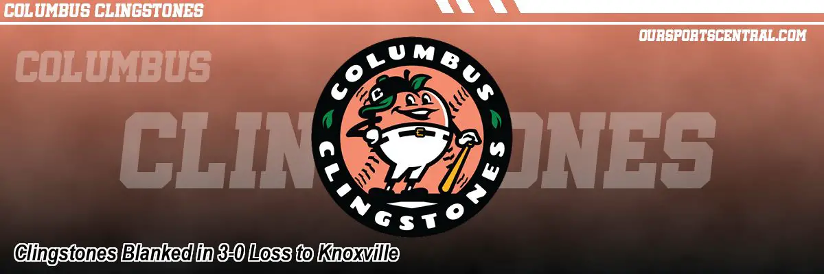Clingstones Blanked in 3-0 Loss to Knoxville