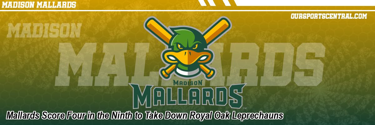 Mallards Score Four in the Ninth to Take Down Royal Oak Leprechauns