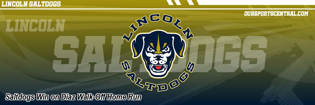 Saltdogs Win on Diaz Walk-Off Home Run