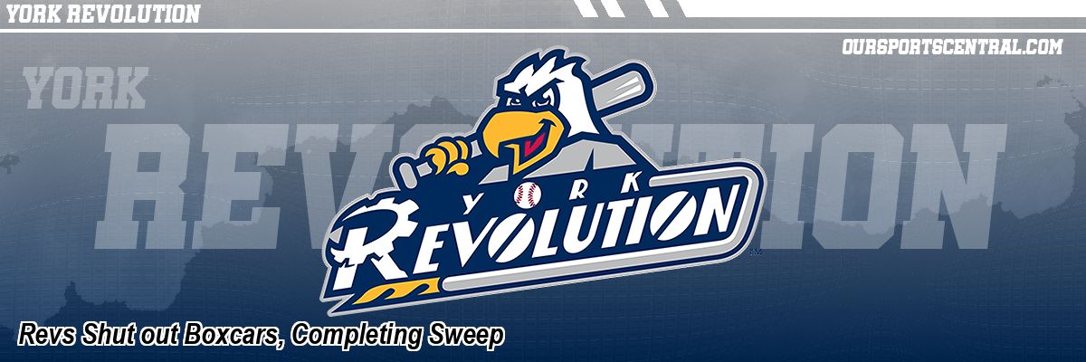 Revs Shut out Boxcars, Completing Sweep